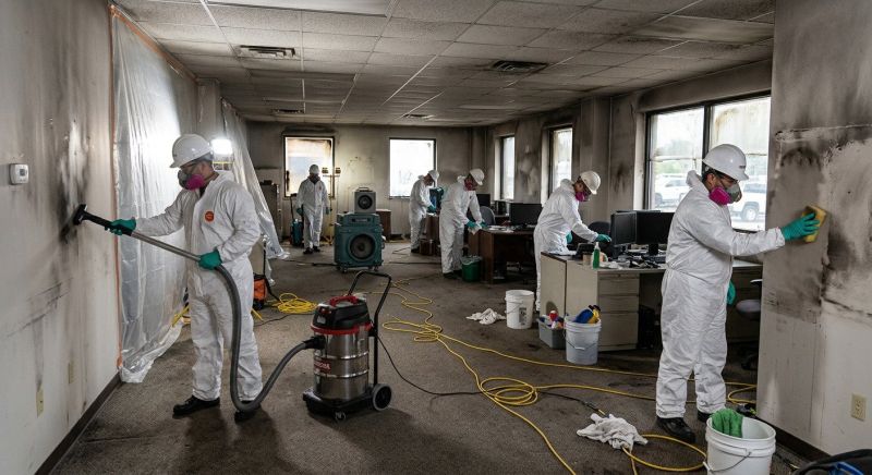 Commercial Smoke Restoration in Fort Mill, SC