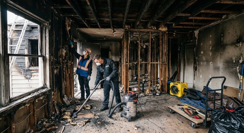 Fire Damage Cleanup in Napa, CA