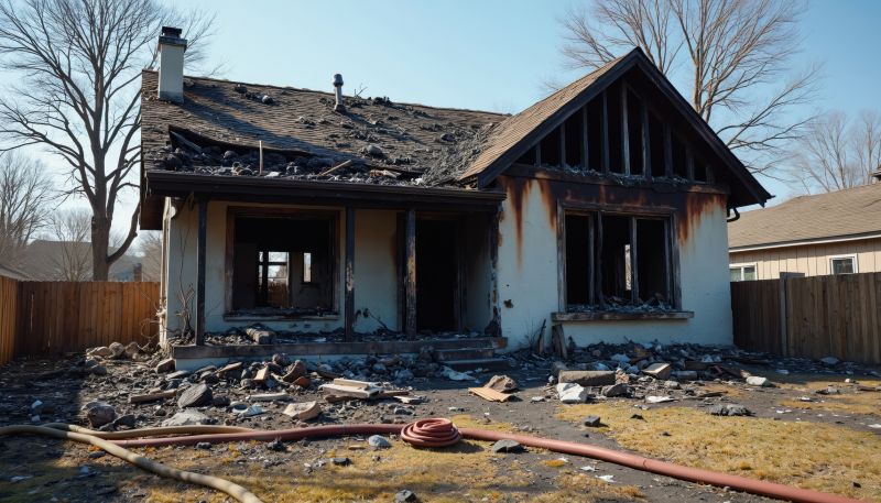 Emergency Fire Damage Restoration detail