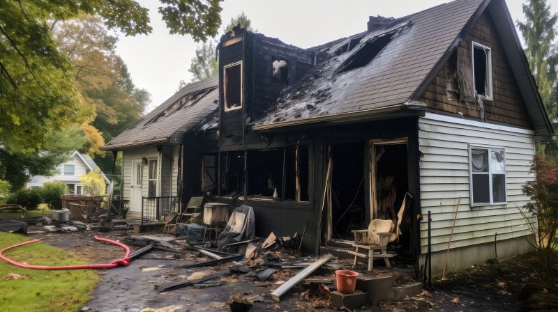 Residential Fire Restoration in Fort Mill, SC