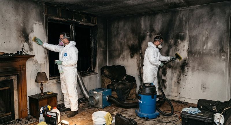 Smoke Damage Removal in Santa Rosa, CA