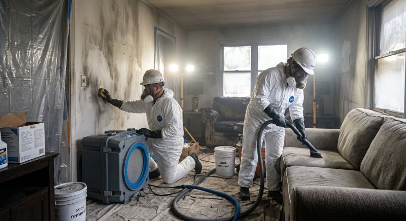 Soot Cleaning in Sonoma County, CA