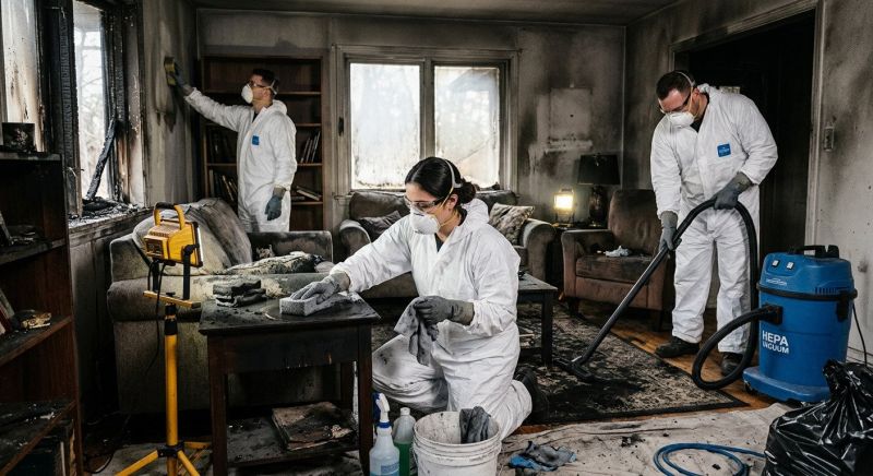 Soot Damage Restoration in Mesa, AZ