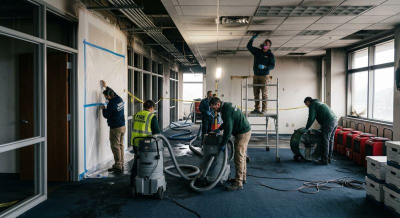 Commercial Fire Damage Repair in Santa Rosa, CA